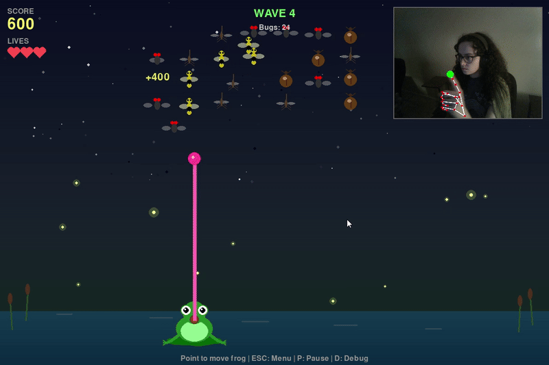 Frog Feast gameplay