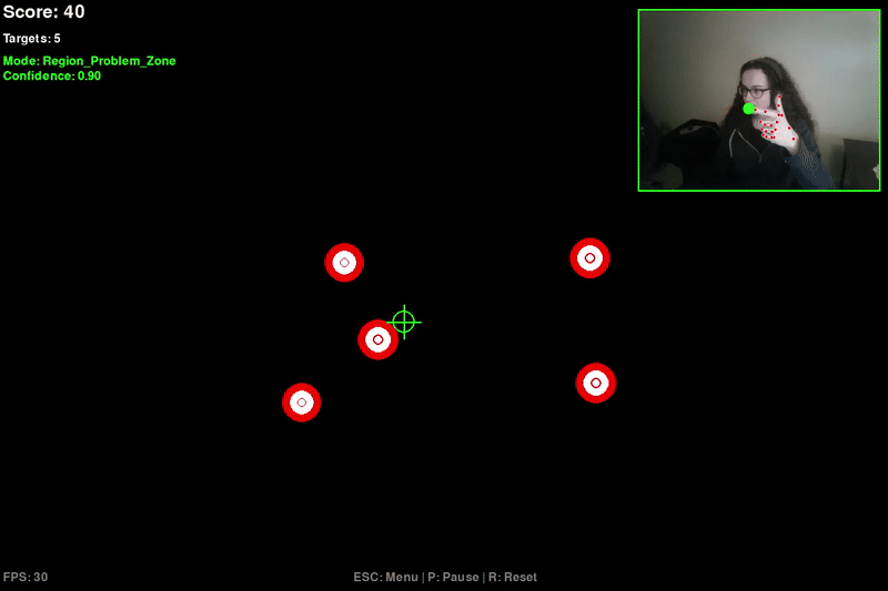 Target Practice gameplay